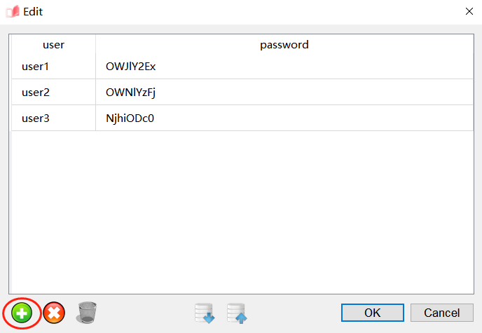 EaseFlipは異なるパスワードを追加します