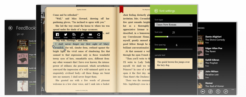 Bookviser und Book Reader