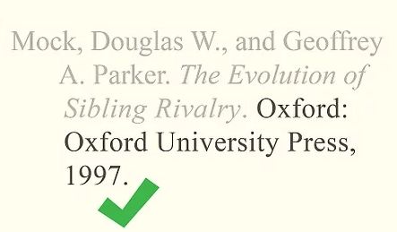 Impormasyon sa Publication ng Format ng Chicago