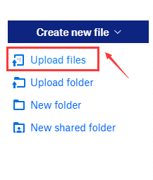 Dropbox Upload File