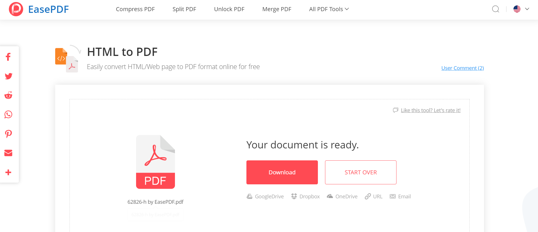EasePDF HTML to PDF Ebook herunterladen