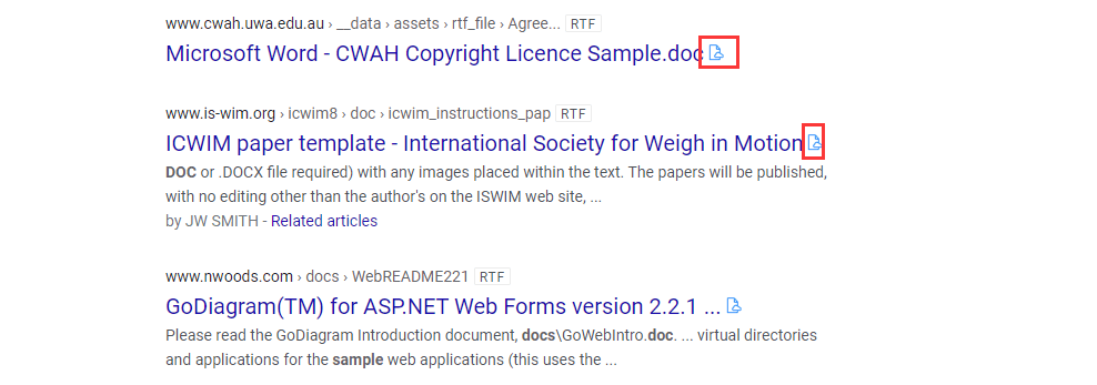 Google Chrome Άνοιγμα αρχείου RTF