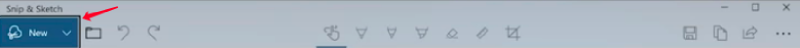 Microsoft Snip & Sketch New Capture
