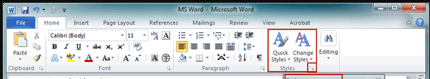 Templat Suntingan Microsoft Word