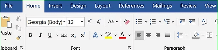 Pengeditan Microsoft Word