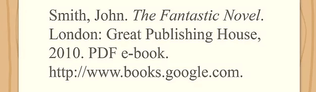 Sách điện tử kiểu Chicago Ví dụ cơ bản