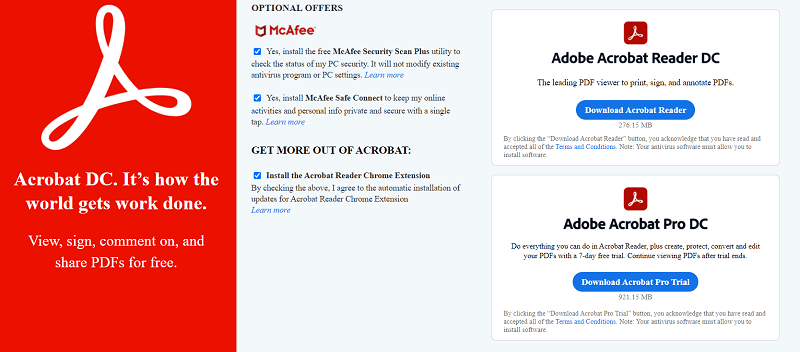 Comparison Between Adobe Reader and Adobe Acrobat