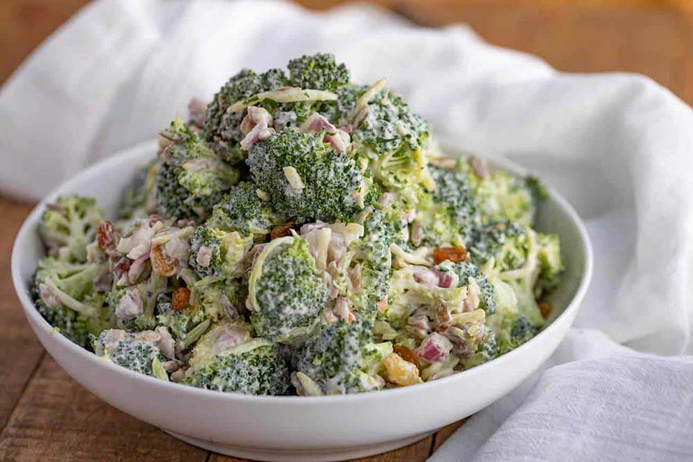 Green Broccoli Salad