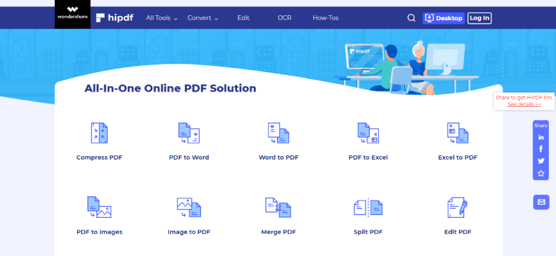 iLovePDF Alternative Hipdf