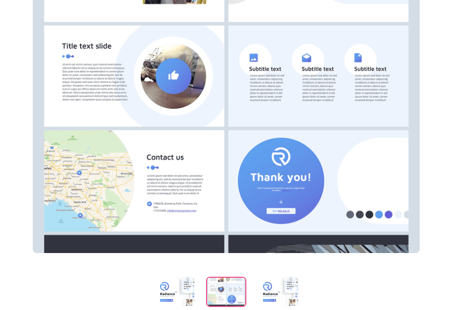 Keynote Şablon Parlaklığı