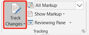 Revisione di Microsoft Word Revisioni
