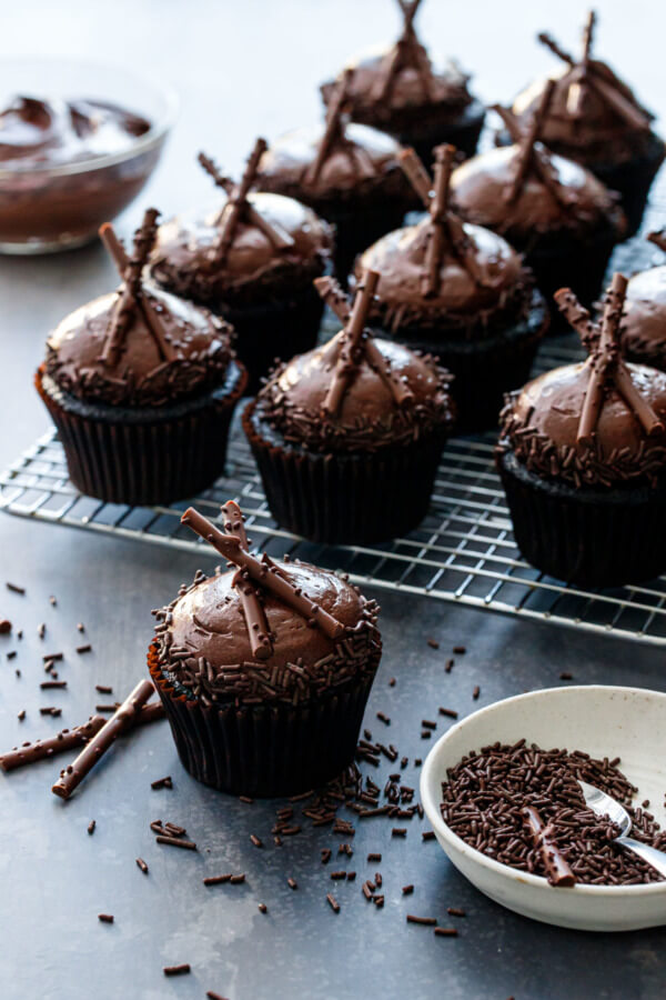Moise Chocolate Cupcakes
