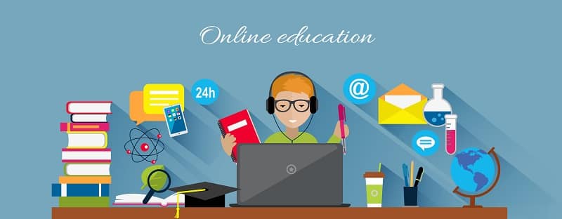 التعليم عبر الإنترنت