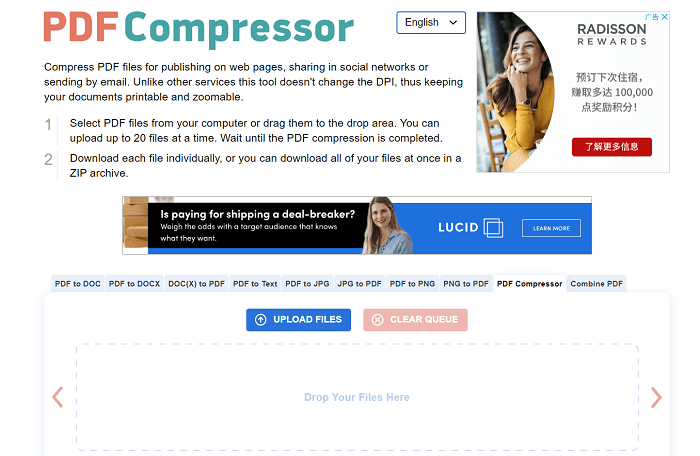 Compresor de PDF