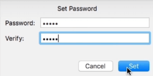 PDF Expert Imposta password