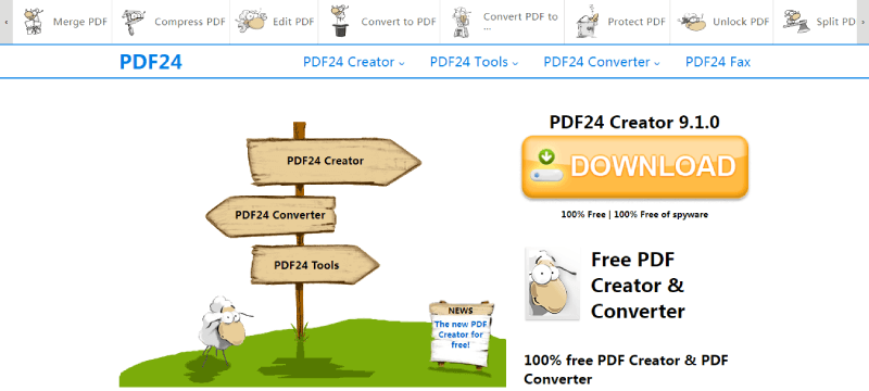 PDF24 Homepage