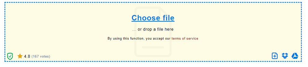 PDF24 Tools Annotate PDF Choose File
