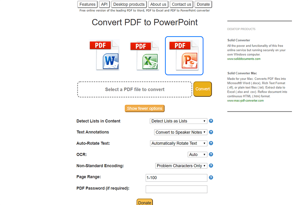 Simply PDF PDF를 PPT로