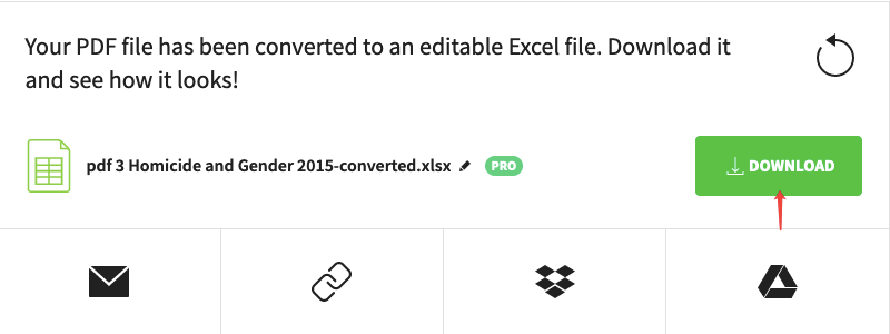 Smallpdf PDF转Excel下载