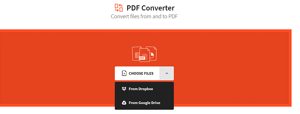 SmallpdfPDF Converter