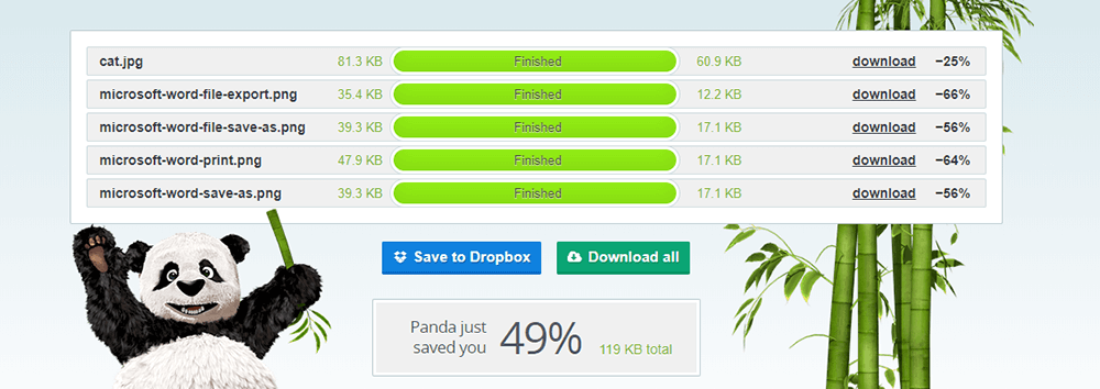 TinyJPG Giảm tải hình ảnh