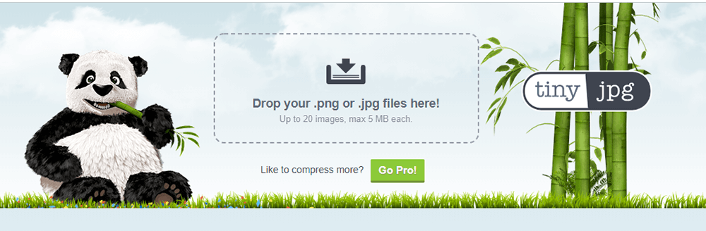 TinyJPG Giảm hình ảnh