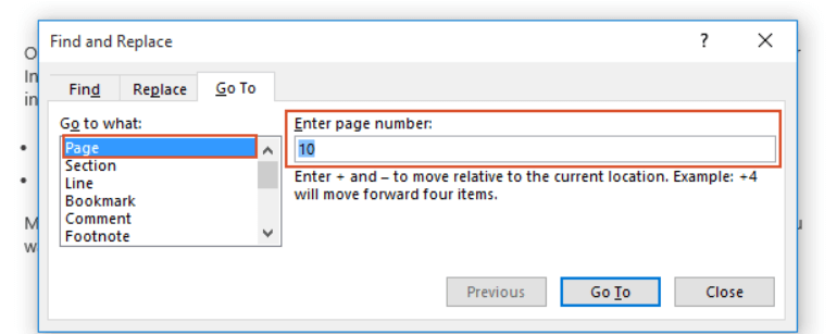 Localizar e substituir palavras