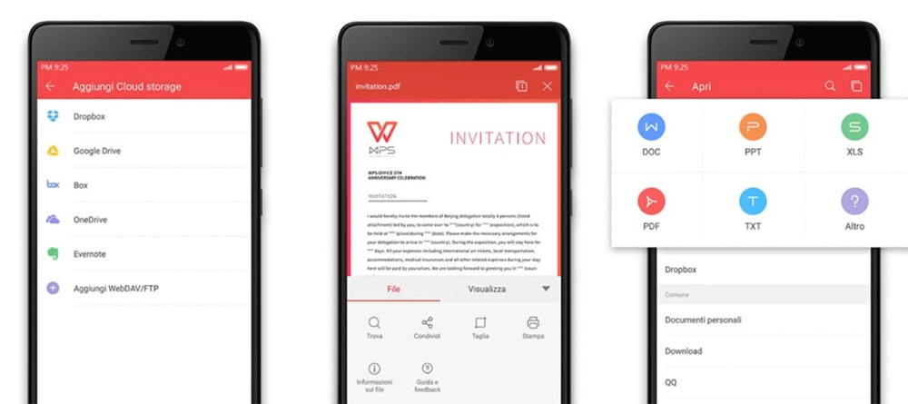 WPS Office PDF olvasása