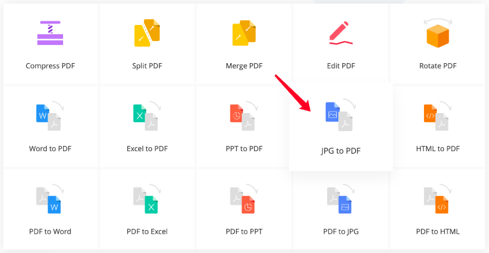 Jpeg to pdf converter