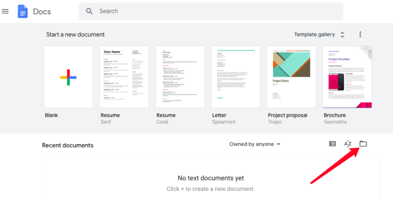 Google Docs Tambahkan File