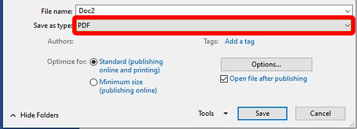 RTF to PDF Office 2010 Save As PDF