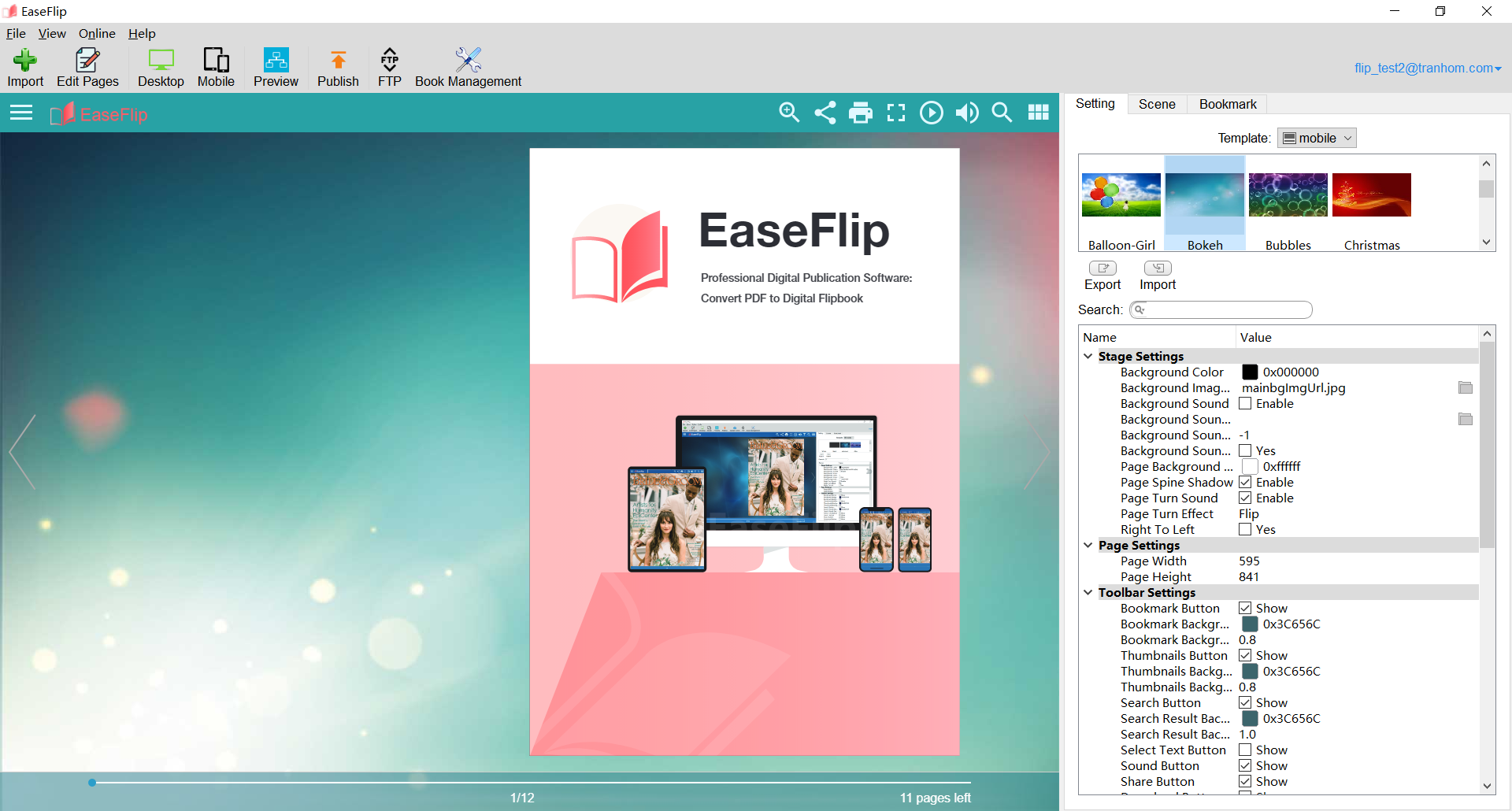 EaseFlip - Free Digital Flipbook Maker